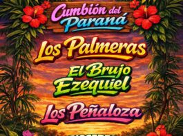 Cumbión del Paraná: una noche a pura cumbia con Los Palmeras y grandes referentes