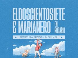 EL DOSCIENTOSIETE y Marianero llegan a Rosario con una noche de trap y música urbana en CC Güemes