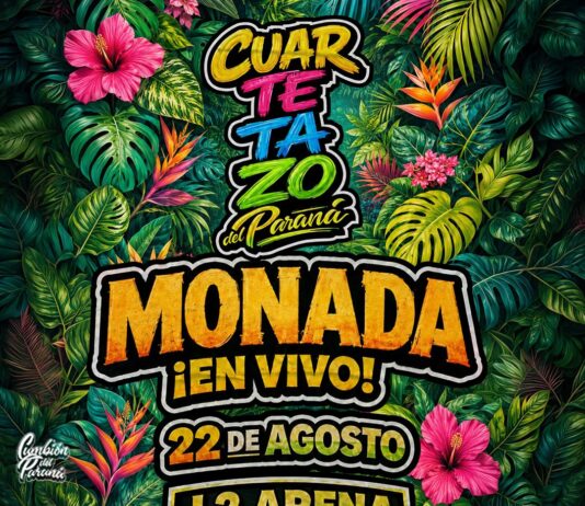 Cuartetazo del Paraná: La Monada en vivo en Rosario