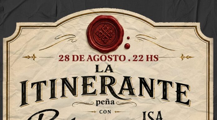 Peña La Itinerante llega al Güemes con una noche a puro folklore